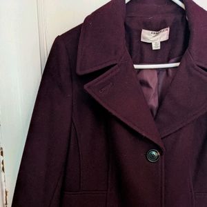 Anne Klein Purple Coat
